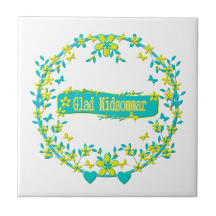 scandinavian design, Glad midsommar Tile