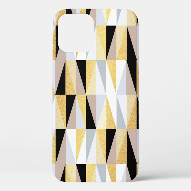 scandinavian design triangles seamless pattern vin Case-Mate iPhone case (Back)