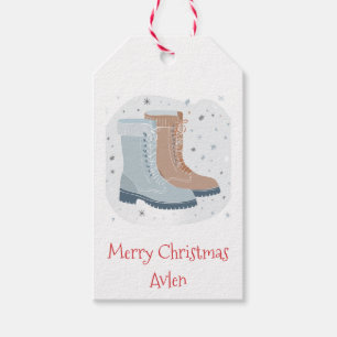 Scandinavian designed personalized  gift tags