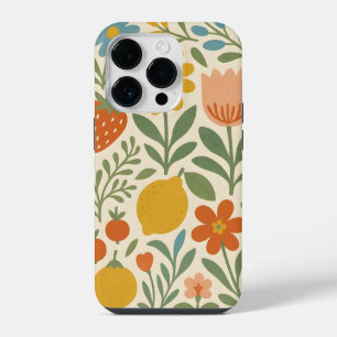 Scandinavian Floral iPhone 14 Pro Case