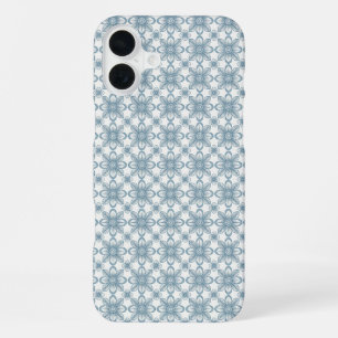 Scandinavian Floral Pattern iPhone 16 Plus Case