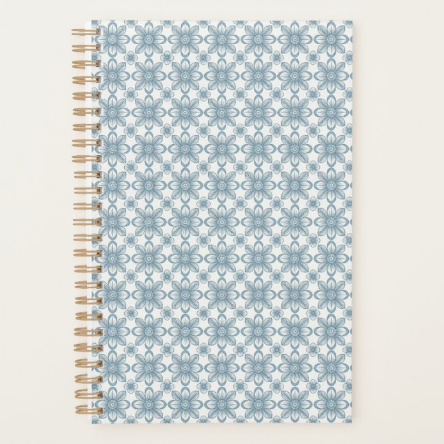 Scandinavian Floral Pattern Planner (Front)