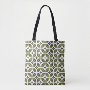 Scandinavian Floral: Seamless Vintage Design. Tote Bag