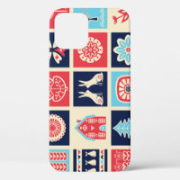 Scandinavian folk art: vintage floral.
