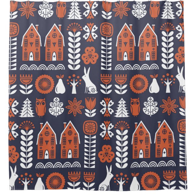 Scandinavian Folk Art Vintage Pattern (Front)