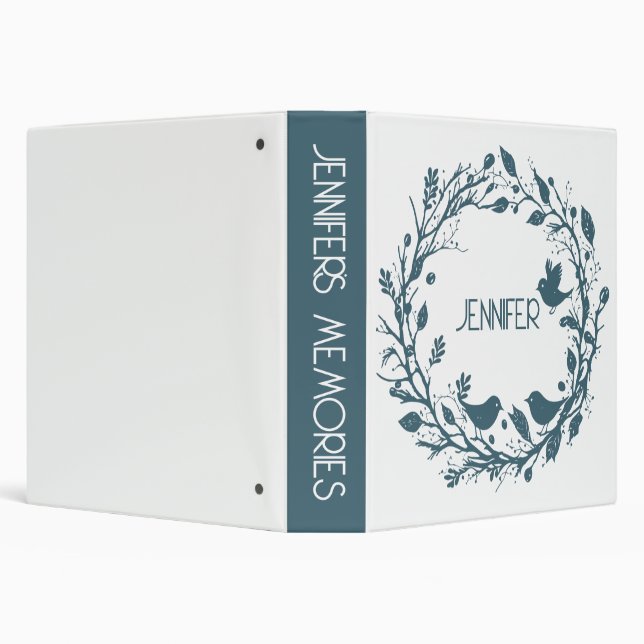 Scandinavian folklore wreath binder (Background)