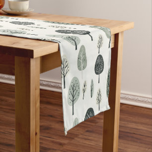 Scandinavian Forest Table Runner