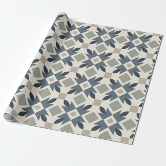 Scandinavian Geometric Modern Nordic Mid-Century Wrapping Paper