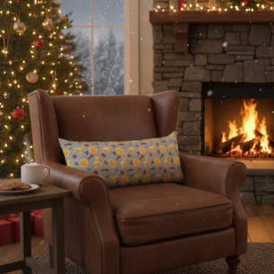 Scandinavian Gingerbread & Citrus Holiday Body Pillow