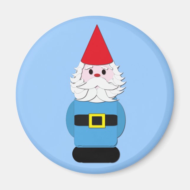 Scandinavian Gnome Magnet (Front)