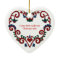 Scandinavian Heart Babys First Christmas