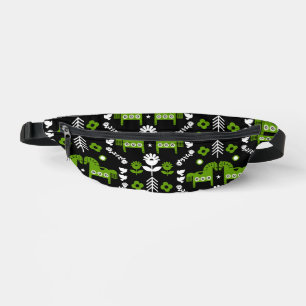 Scandinavian Horse Folk Art Fanny Pack
