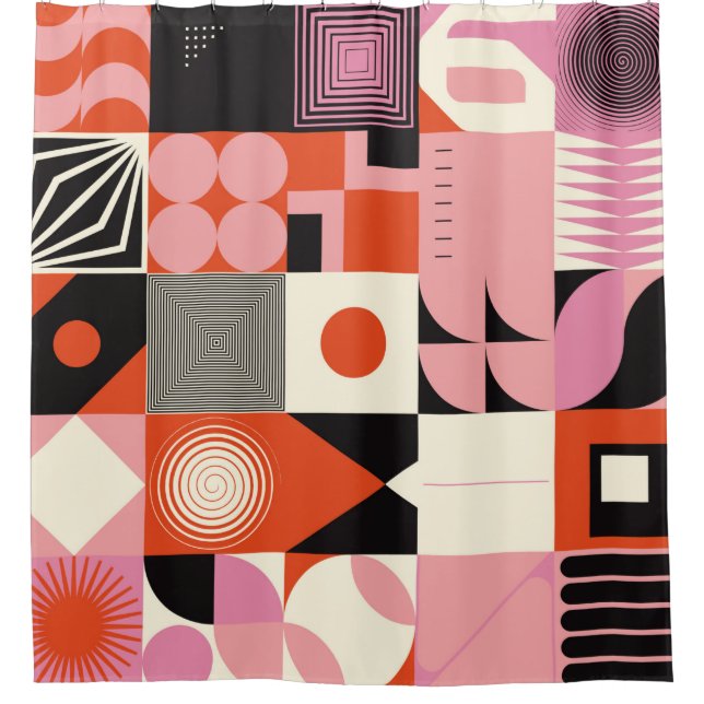 Scandinavian inspired artwork pattern made with si (Front)