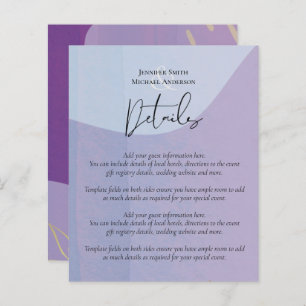 Scandinavian Japandi Modern Abstract Wedding