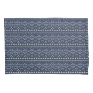 Scandinavian, knitting  pillowcase
