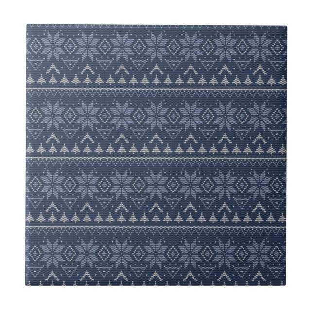 Scandinavian, knitting tile (Front)