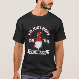 Scandinavian Krumkake Gnome Quote for a Krumkake g T-Shirt