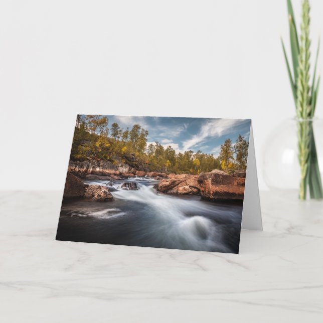Scandinavian Landscape Photo Card (Front)