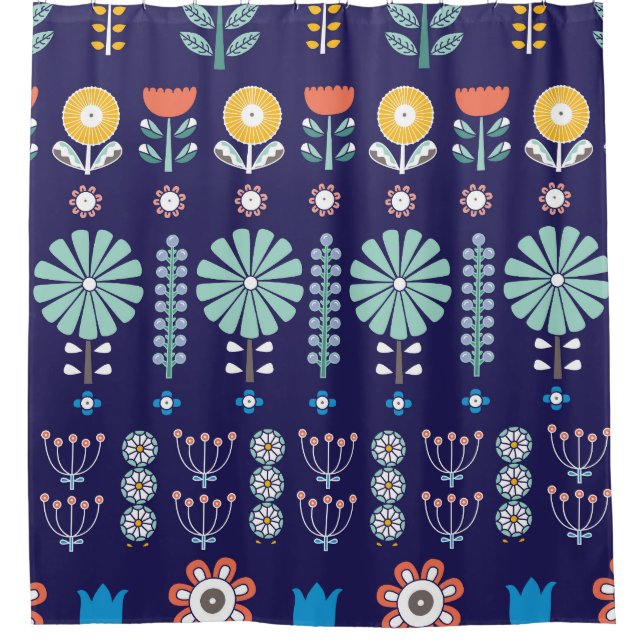 Scandinavian linear flowers, summer motif (Front)