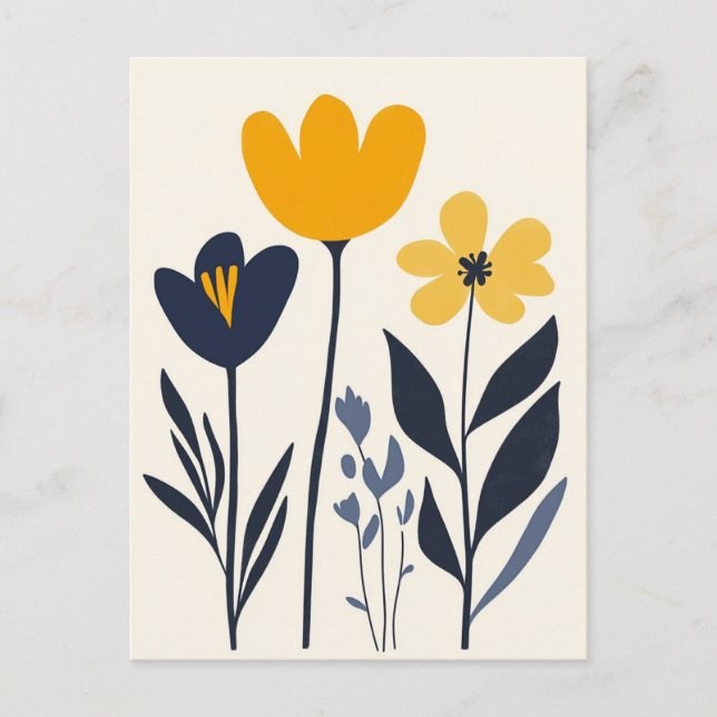 Scandinavian Minimalist #164 Postcard (Front)