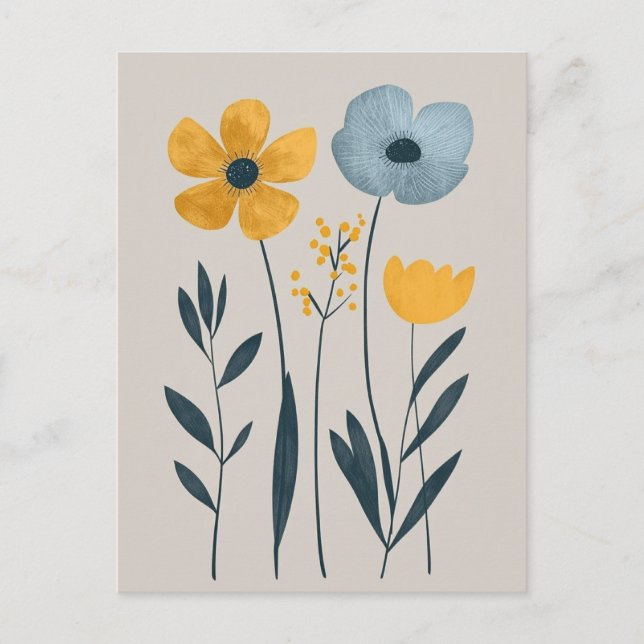 Scandinavian Minimalist #169 Postcard (Front)