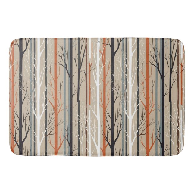 Scandinavian Nature Bath Mat (Front)