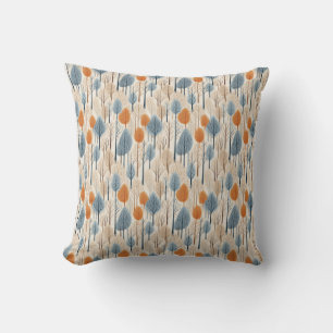 Scandinavian Nature Throw Pillow
