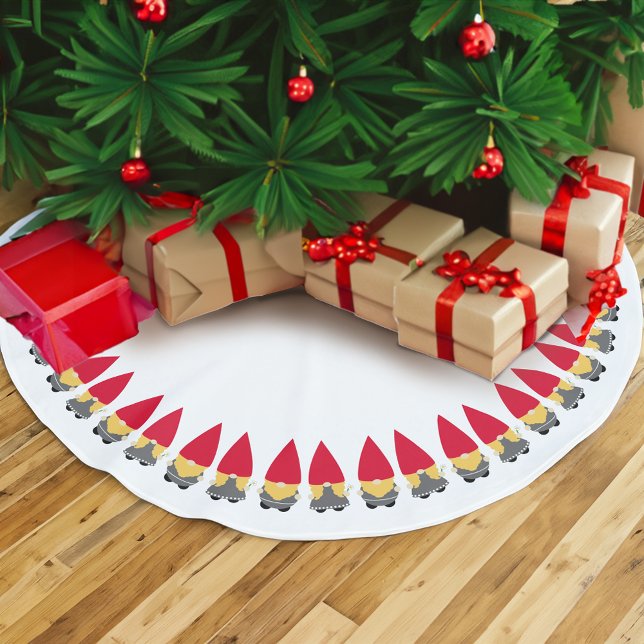 Scandinavian Nisse Folk Brushed Polyester Tree Skirt (Creator Uploaded)