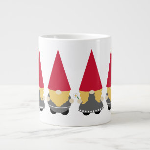 Scandinavian Nisse  Large Coffee Mug
