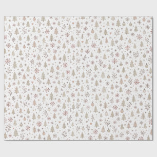 Scandinavian Nordic Christmas Wrapping Paper
