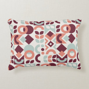 Scandinavian pattern design. Simple modern retro b Accent Pillow