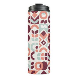 Scandinavian pattern design. Simple modern retro b Thermal Tumbler