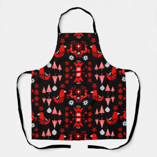 Scandinavian Seasonal Home Decor Apron
