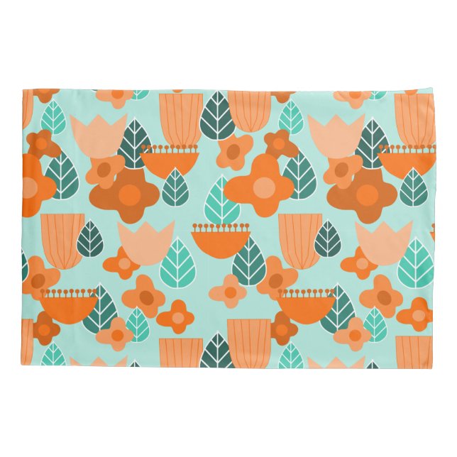 Scandinavian Spring Pillowcase (Back)