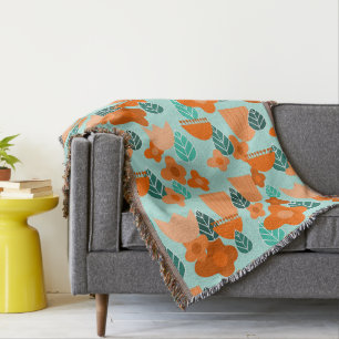 Scandinavian Spring Throw Blanket
