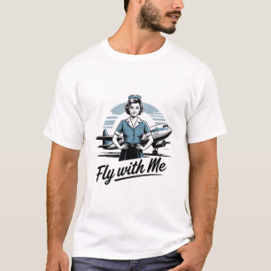 Scandinavian stewardess Basic T-Shirt