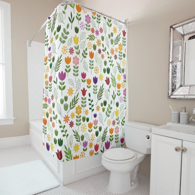 Scandinavian Style Flora & Fauna Pattern (In Situ)