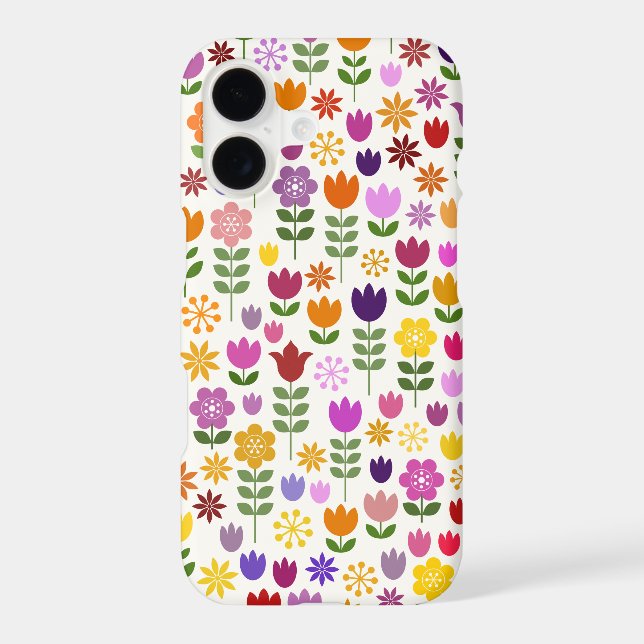 Scandinavian Style Flower Pattern (Verso)