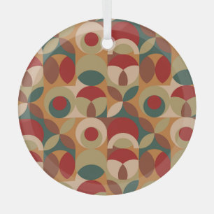 Scandinavian Style Geometry Minimal Artwork Glass Ornament