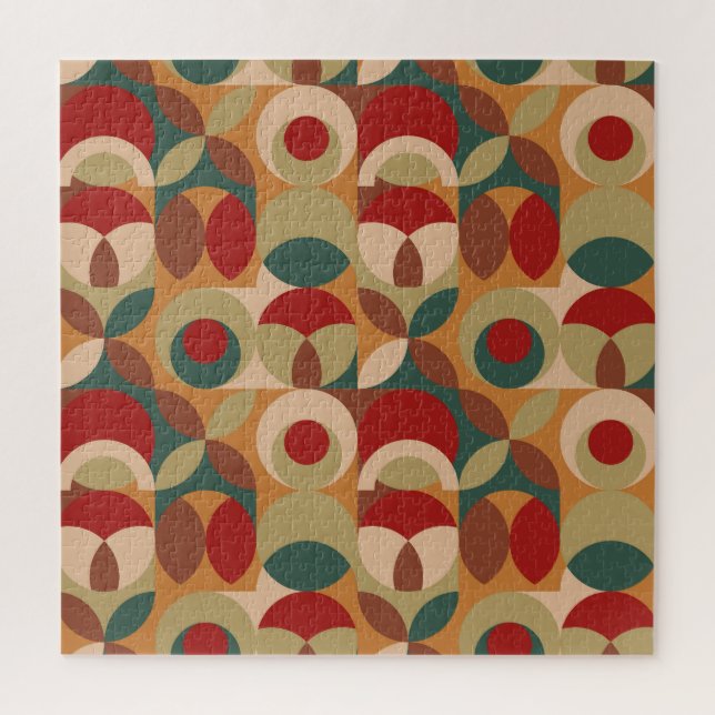 Scandinavian Style Geometry Minimal Artwork Jigsaw Puzzle (Vertical)