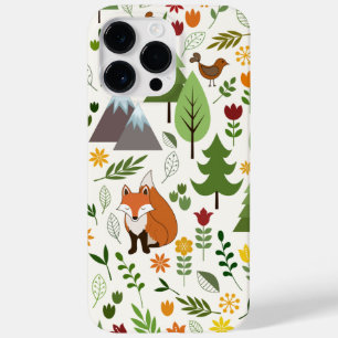 Scandinavian Style Illustrations on Crm Lg Pattern Case-Mate iPhone 14 Pro Max Case
