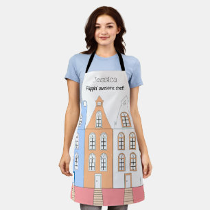 Scandinavian style Minimalism Pastel Colours  Apron