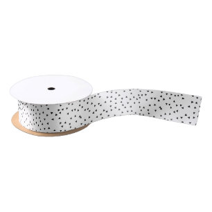Scandinavian Style Triangle Pattern Satin Ribbon