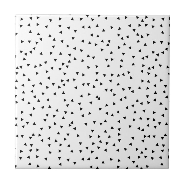 Scandinavian Style Triangle Pattern Tile (Front)