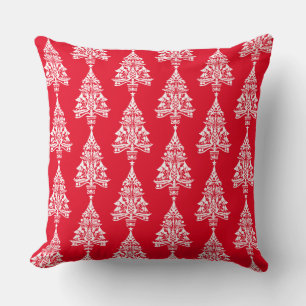 Scandinavian Traditional Christmas Decorations Throw Pillow