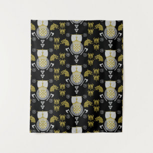 Scandinavian Viking Norsemen Home Decor Tapestry