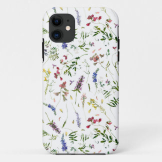 Scandinavian Wildflowers Meadow iPhone 11 Case