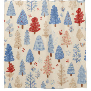 Scandinavian Winter Forest Pattern (1)