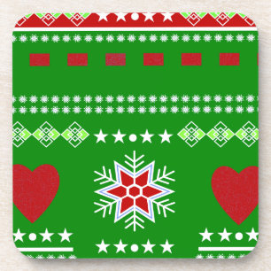 Scandinavian Winter Scene Coaster