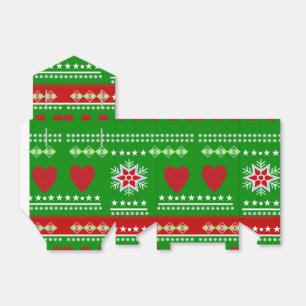 Scandinavian Winter Scene Favor Box